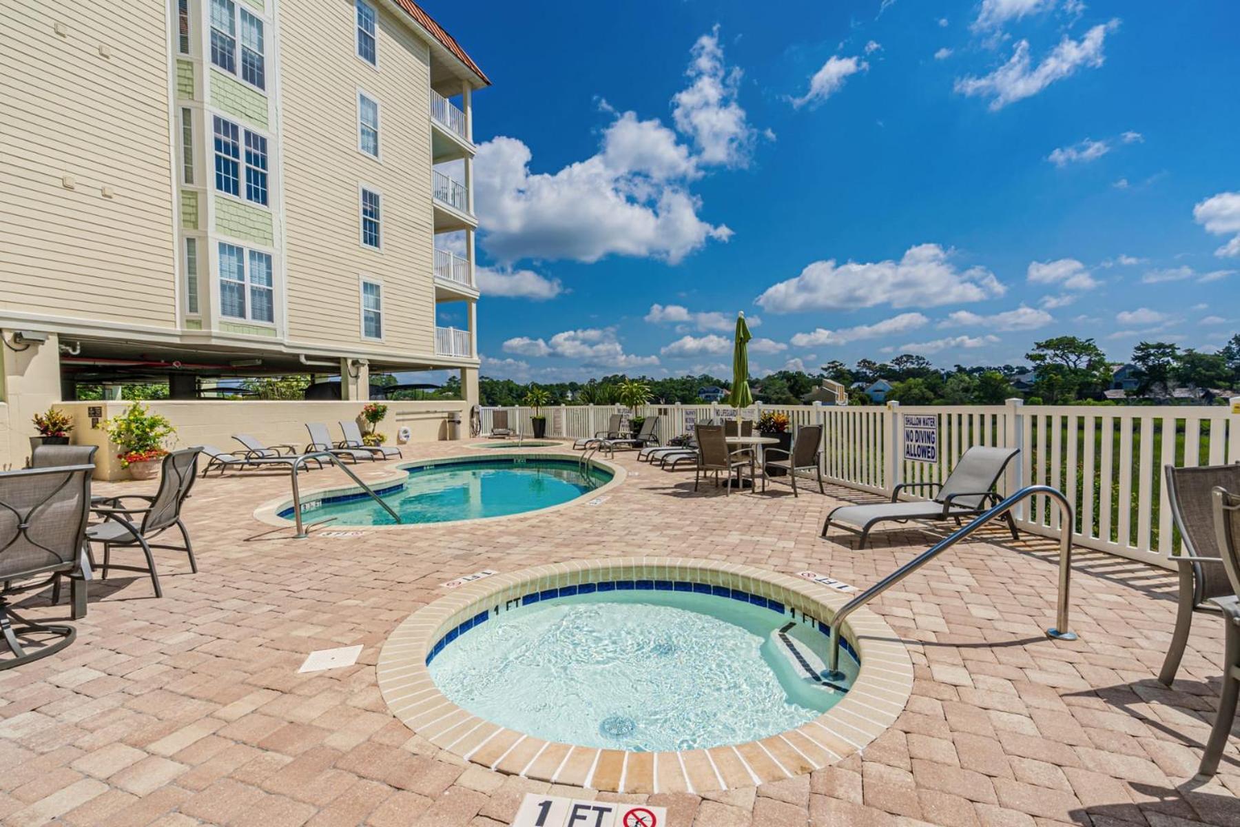 Ocean Marsh Relaxing Waterfront Loft Unit 403 Villa Myrtle Beach Kültér fotó