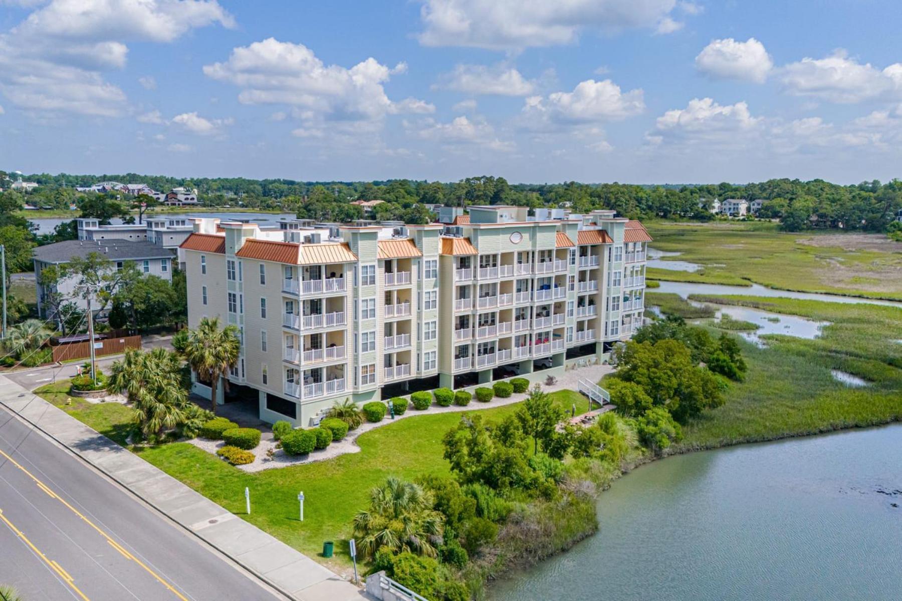 Ocean Marsh Relaxing Waterfront Loft Unit 403 Villa Myrtle Beach Kültér fotó