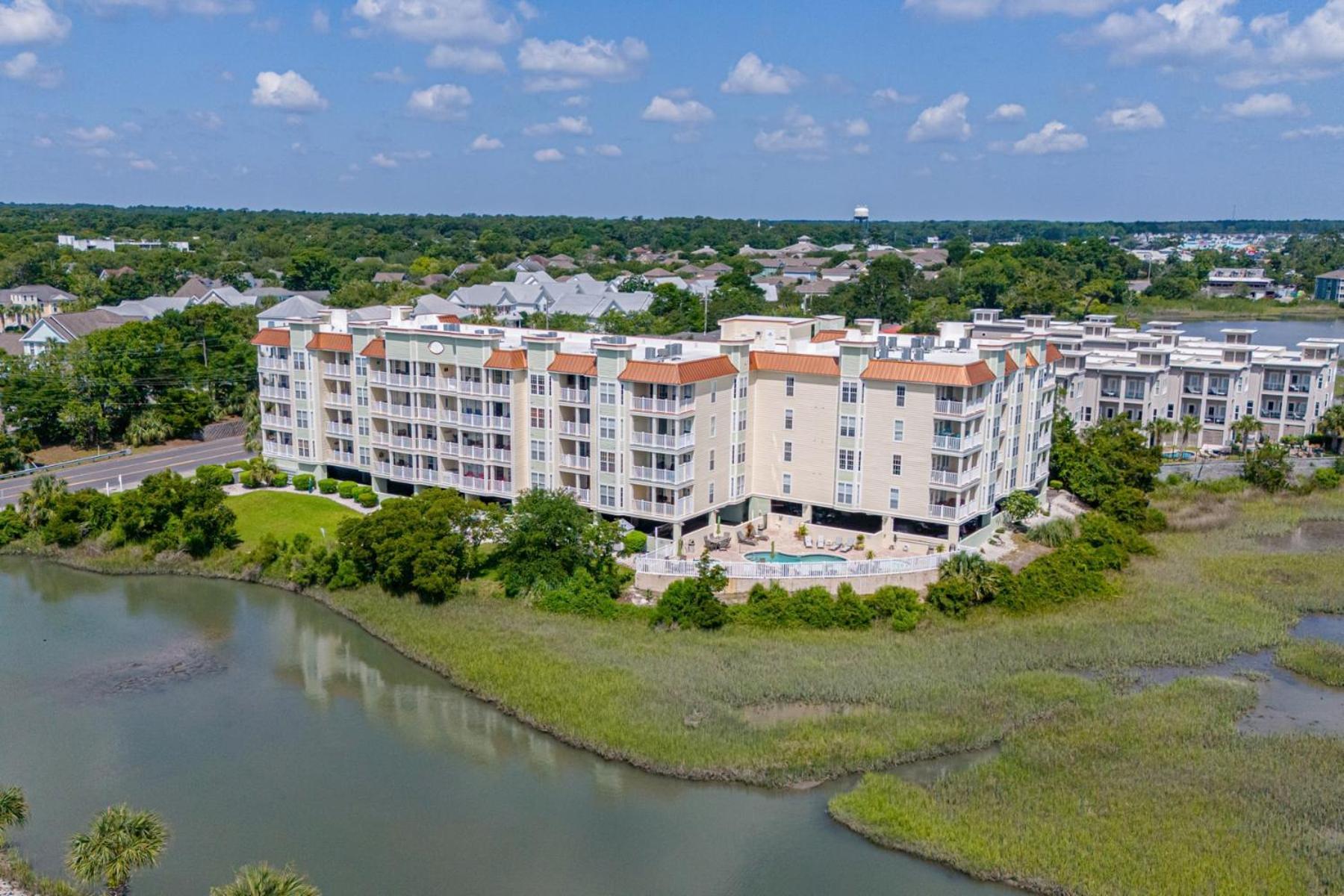 Ocean Marsh Relaxing Waterfront Loft Unit 403 Villa Myrtle Beach Kültér fotó
