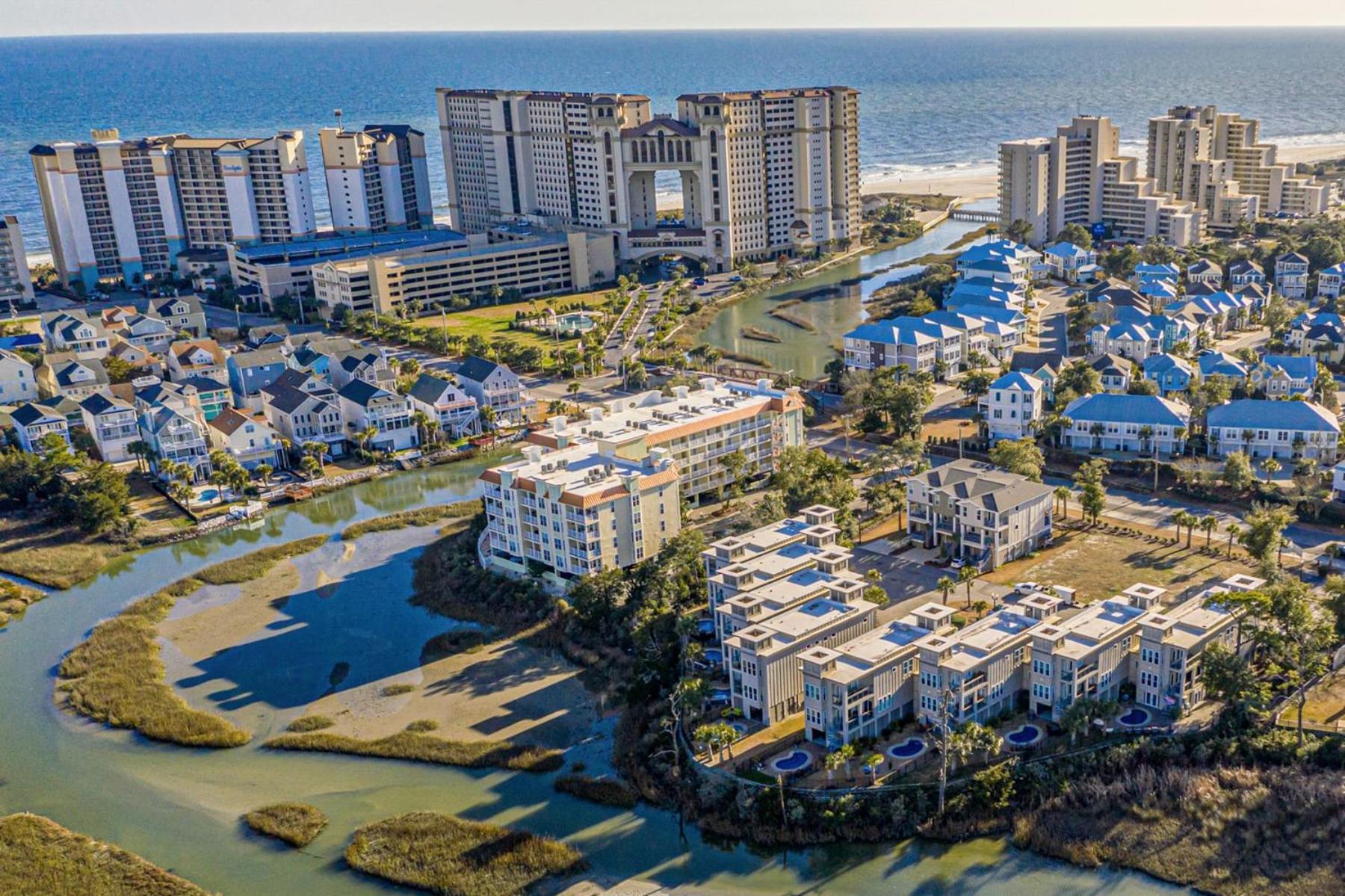 Ocean Marsh Relaxing Waterfront Loft Unit 403 Villa Myrtle Beach Kültér fotó